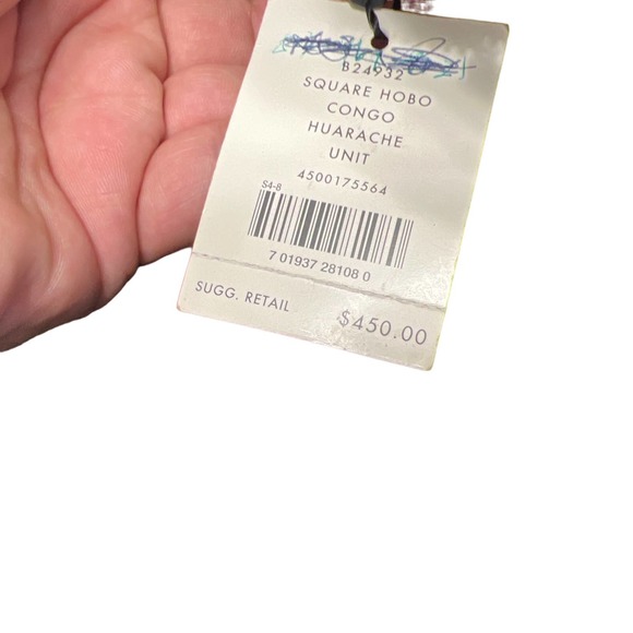 NTW Cole Haan Huarache square hobo purse - Picture 10 of 11